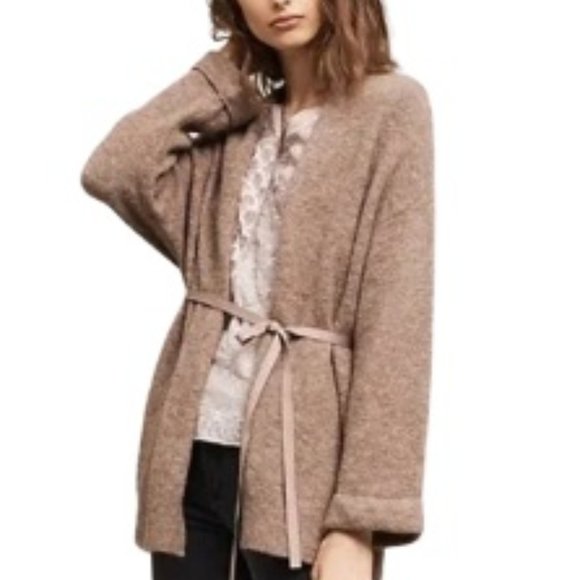 Anthropologie Moth Vallon Wool Blend Cardigan Sweater - Picture 1 of 8